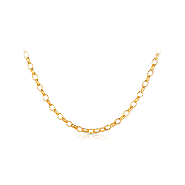 9ct yellow sale gold belcher chain