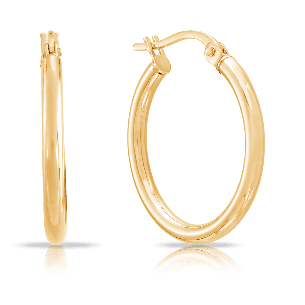 9ct hoop deals earrings