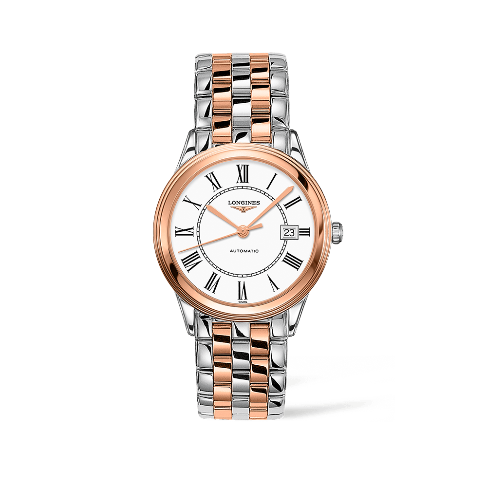 Longines rose gold online mens watch