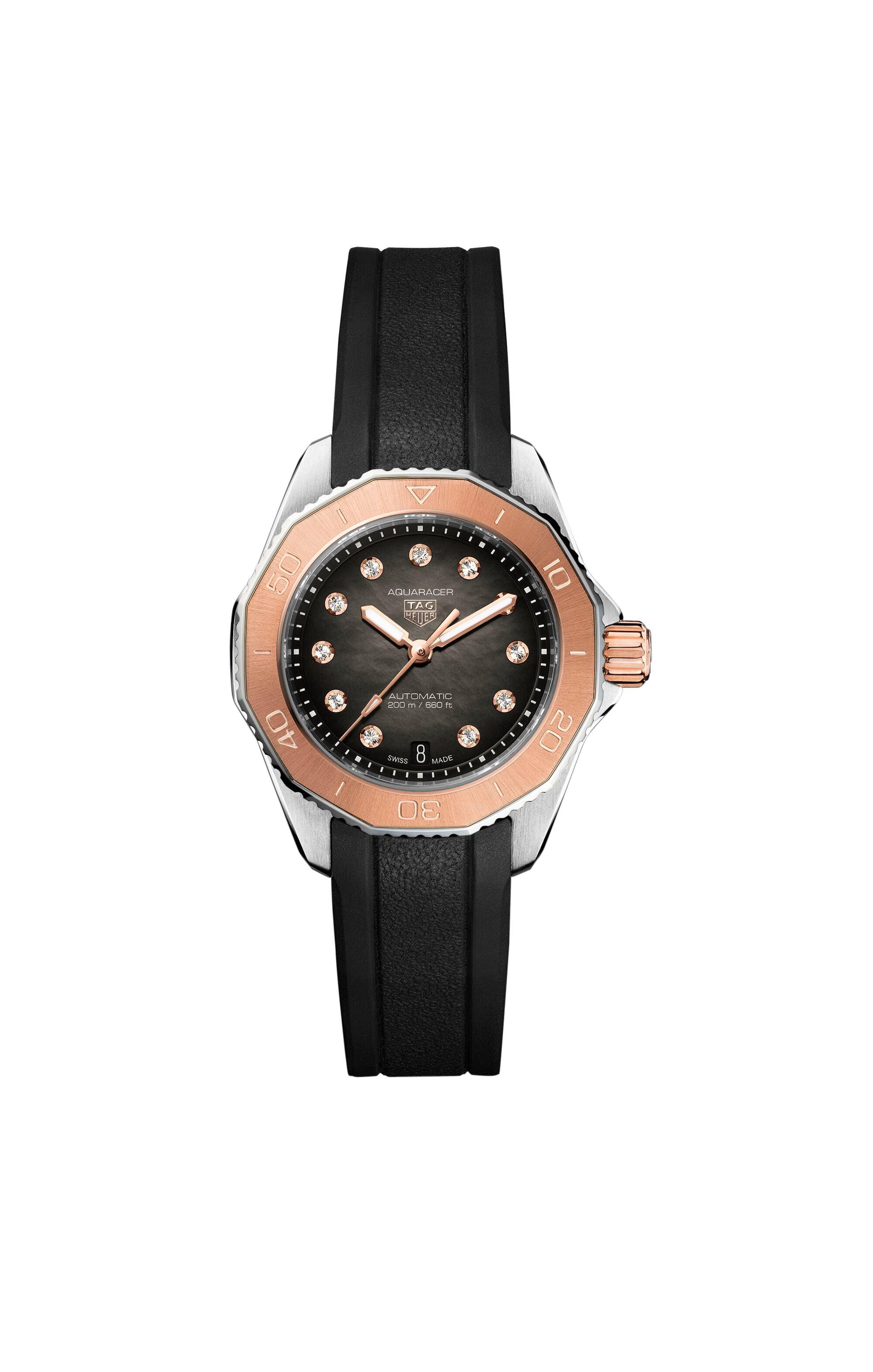 Tag heuer rose gold women's watch hot sale