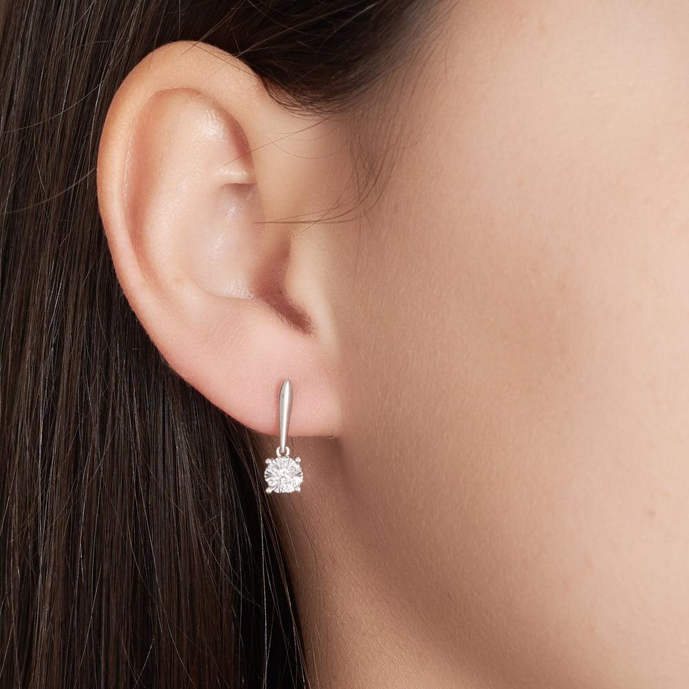 Diamond drop deals earrings for women