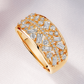 1.00ct TW Diamond Dress Ring in 9ct Yellow Gold - Wallace Bishop