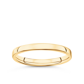 Wedding Band in 9ct Yellow Gold