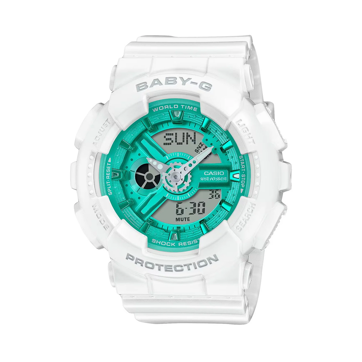 Casio BABY G Analogue Digital Watch BA110XWS 7A