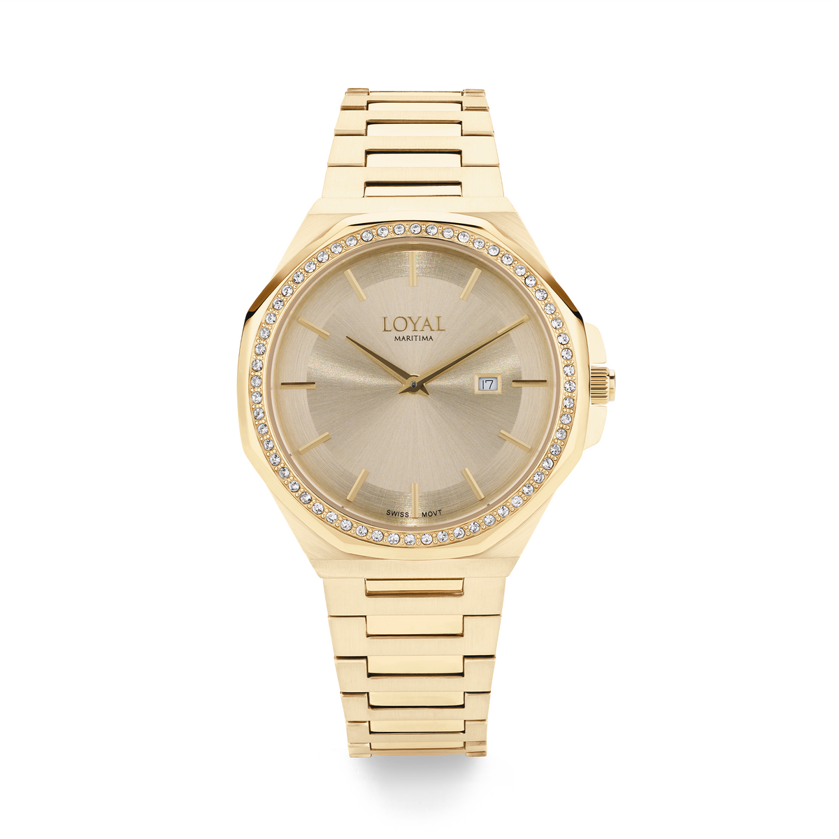 Loyal Maritima Women's 36mm Gold Quartz Watch