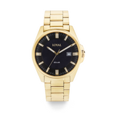 Loyal Academy Men's 42.50mm Gold Quartz Watch