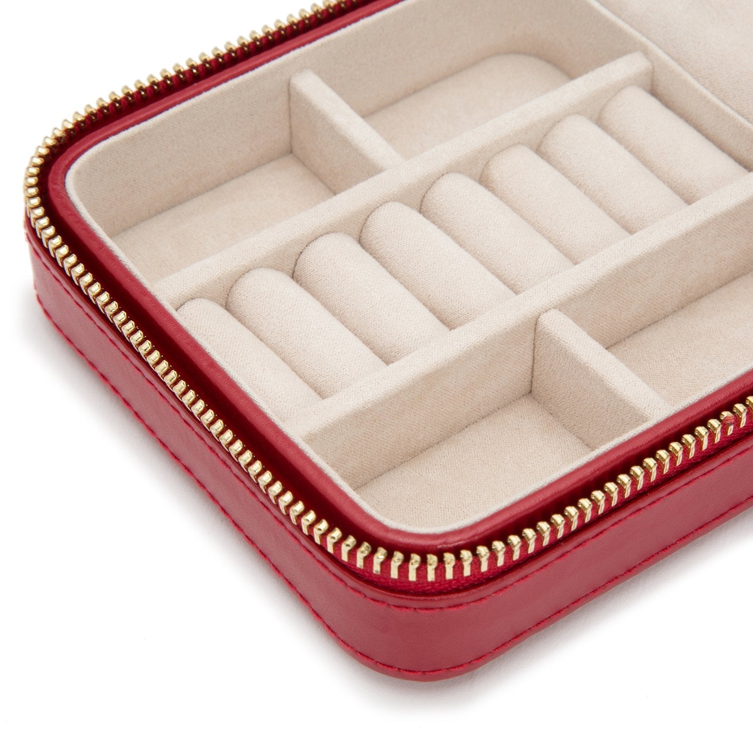 Wolf Caroline Zip Travel Case Red