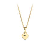 Small Heart Pendant in 9ct Yellow Gold