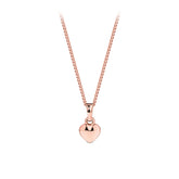 Small Heart Pendant in 9ct Rose Gold