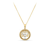 Tree of Life Pendant in 9ct Yellow Gold