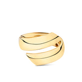 Bold Hollow Wrap Dress Ring in 9ct Yellow Gold