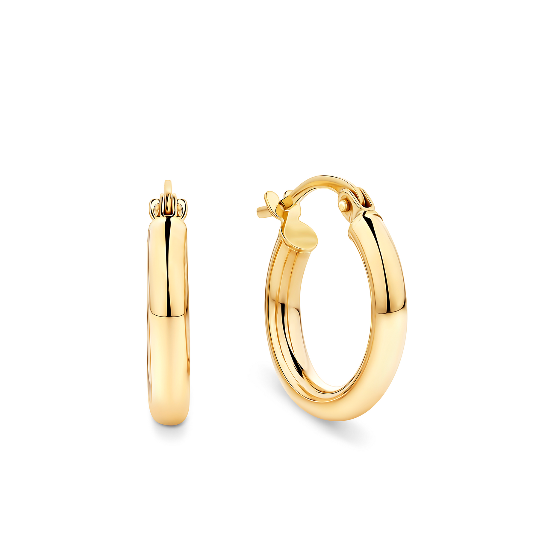 Hoop Earrings in 9ct Yellow Gold