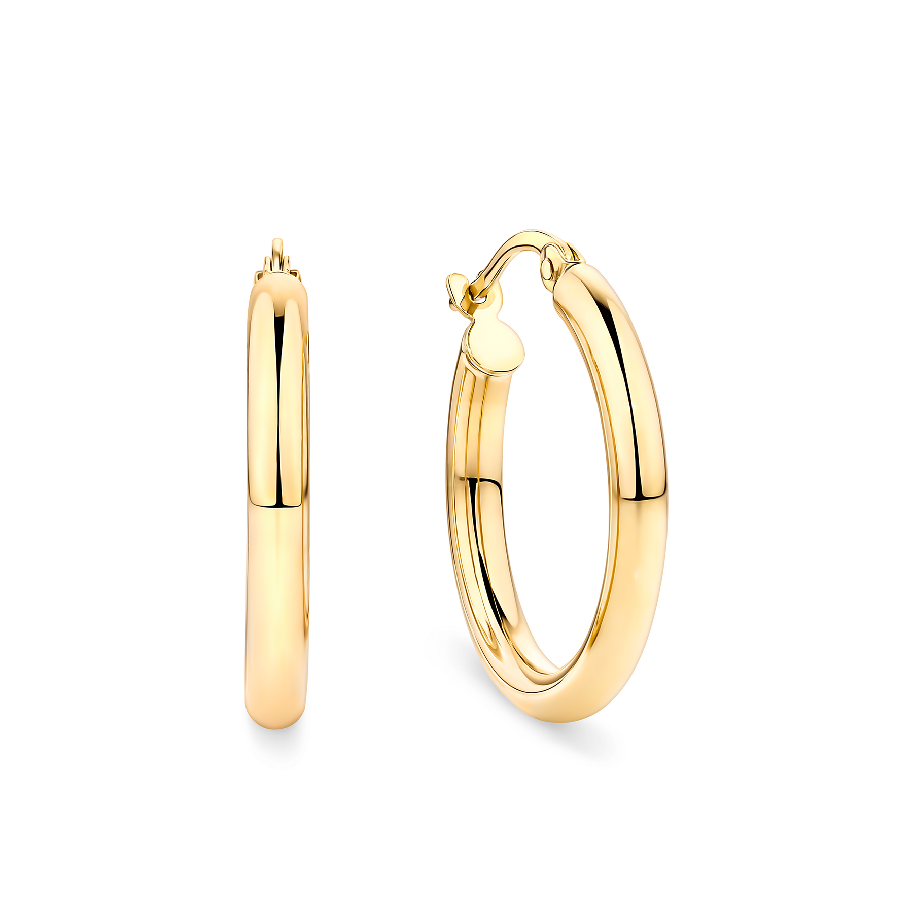 Hoop Earrings in 9ct Yellow Gold