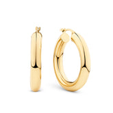 Bold Hoop Earrings in 9ct Yellow Gold