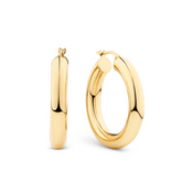 Bold Hoop Earrings in 9ct Yellow Gold