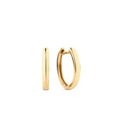 Oval Huggies in 9ct Yellow Gold