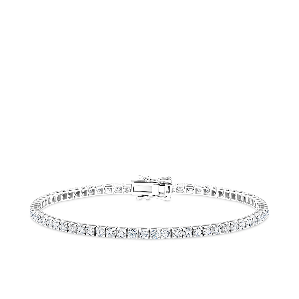 3.00ct TW Diamond Tennis Bracelet in 9ct White Gold