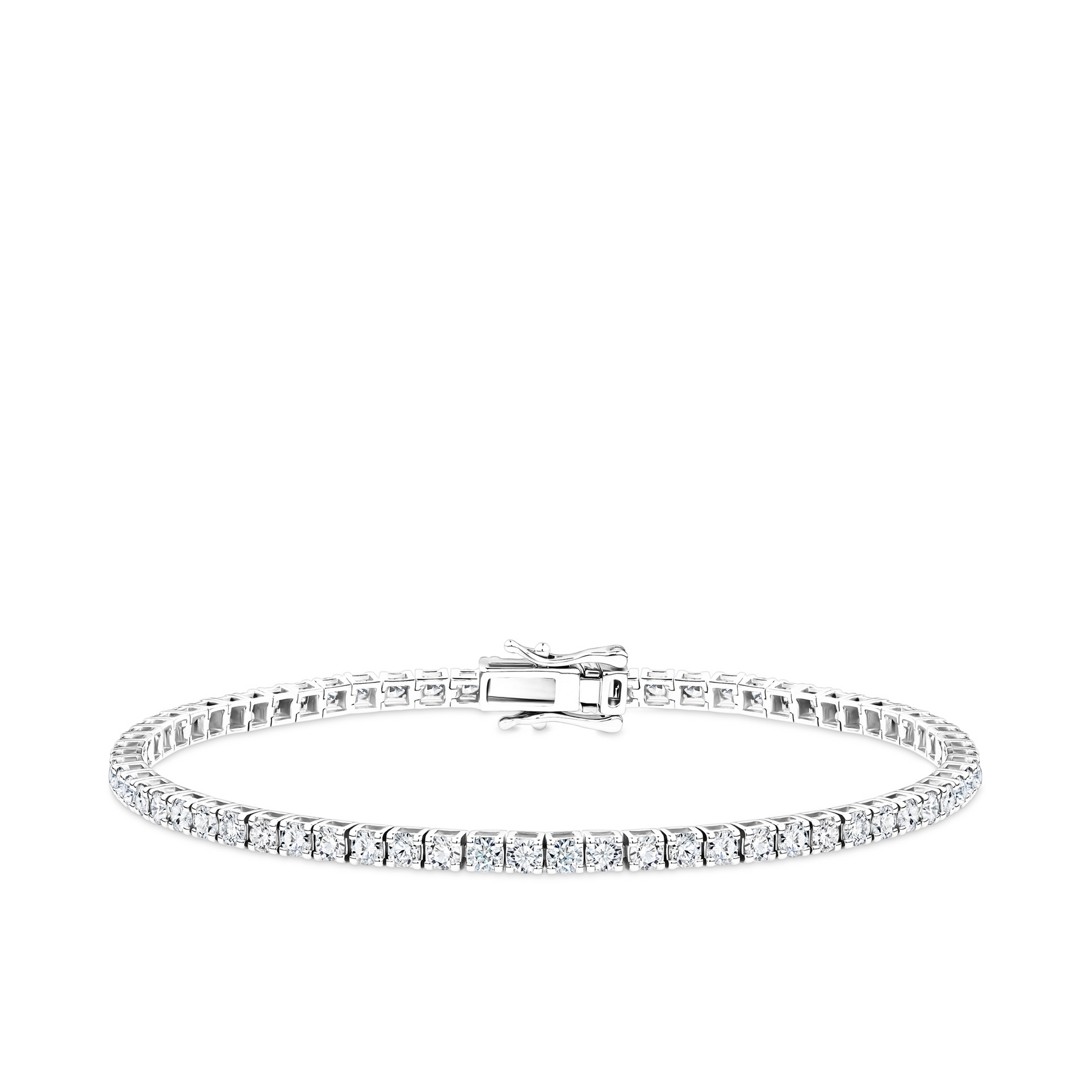 3.00ct TW Diamond Tennis Bracelet in 9ct White Gold