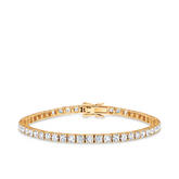 6.00ct TW Diamond Tennis Bracelet in 9ct Yellow Gold