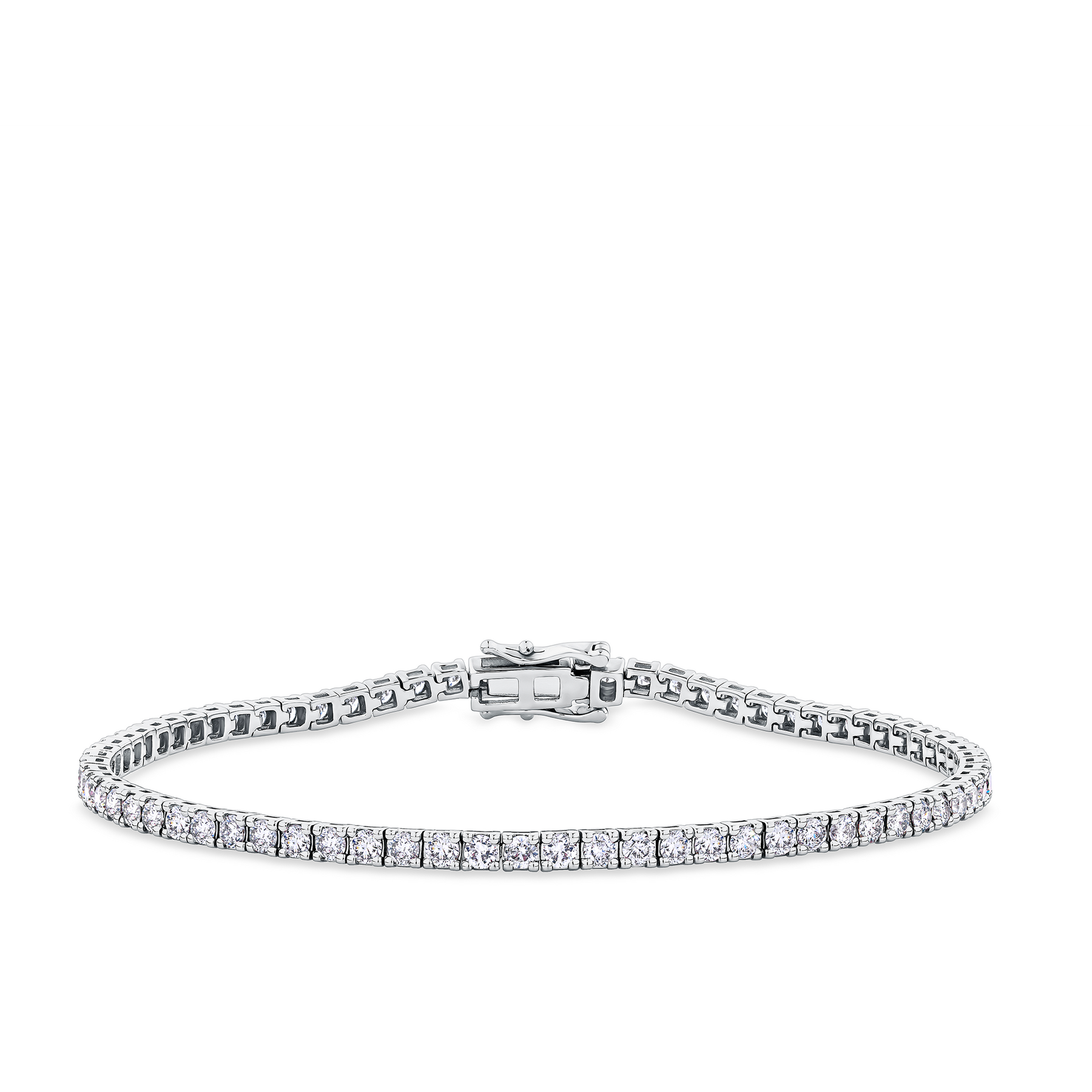 3.00ct TW Diamond Tennis Bracelet in 9ct White Gold