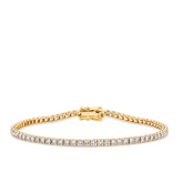 3.00ct TW Diamond Tennis Bracelet in 9ct Yellow Gold