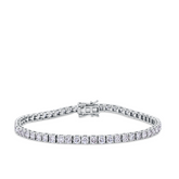 6.00ct TW Diamond Tennis Bracelet in 9ct White Gold