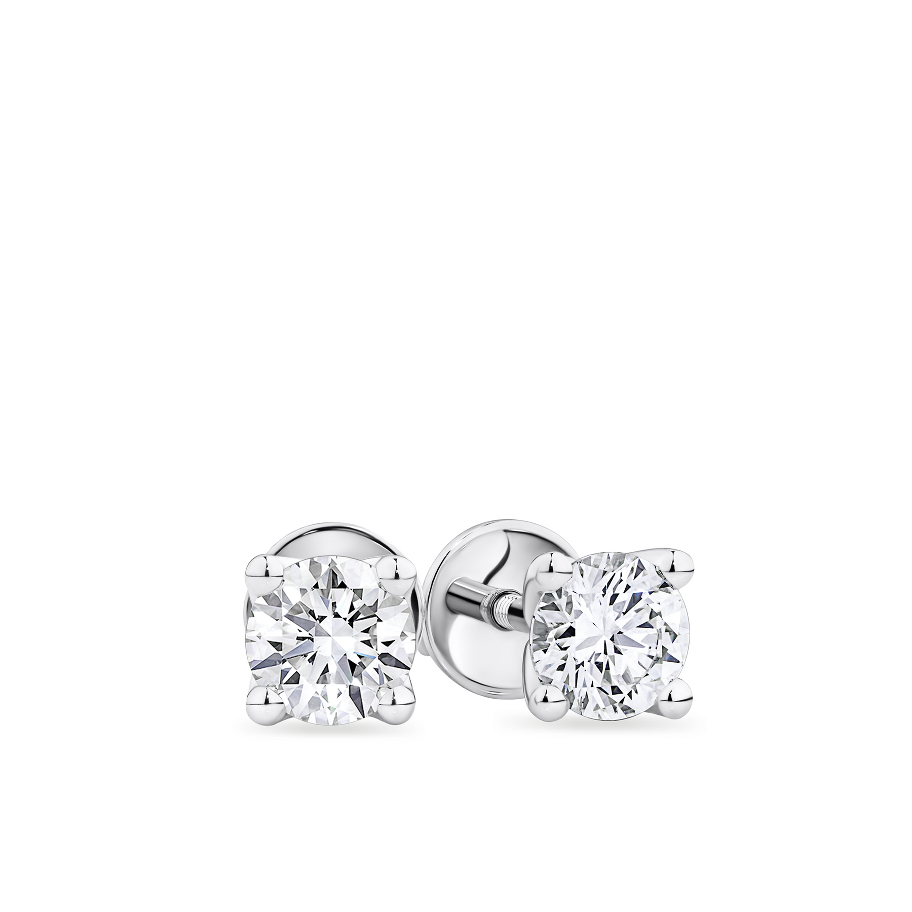 0.70ct TW Diamond Earrings in 18ct White Gold