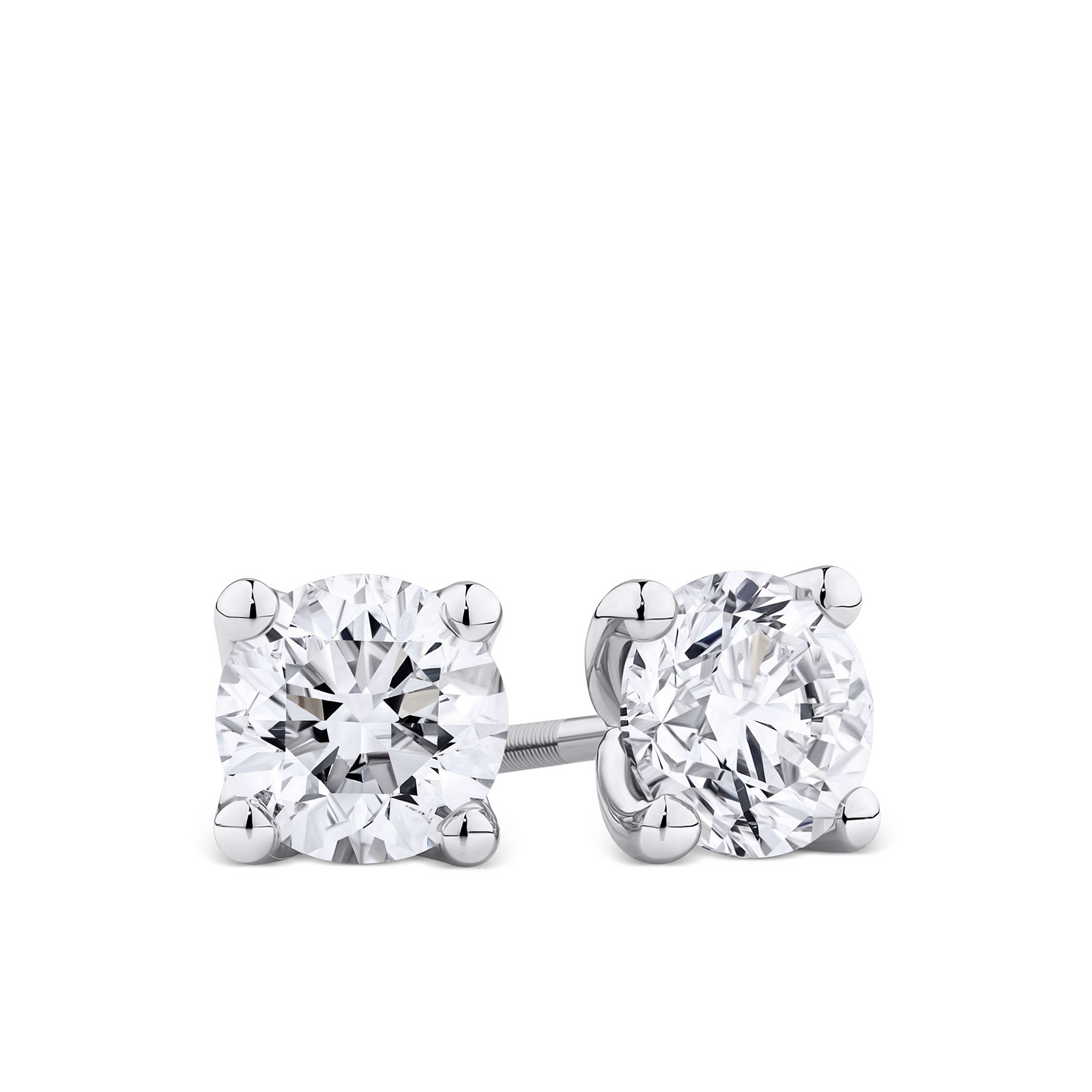 2.00ct TW Diamond Earrings in 18ct White Gold