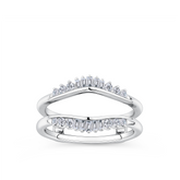 Diamond Ring in 9ct White Gold