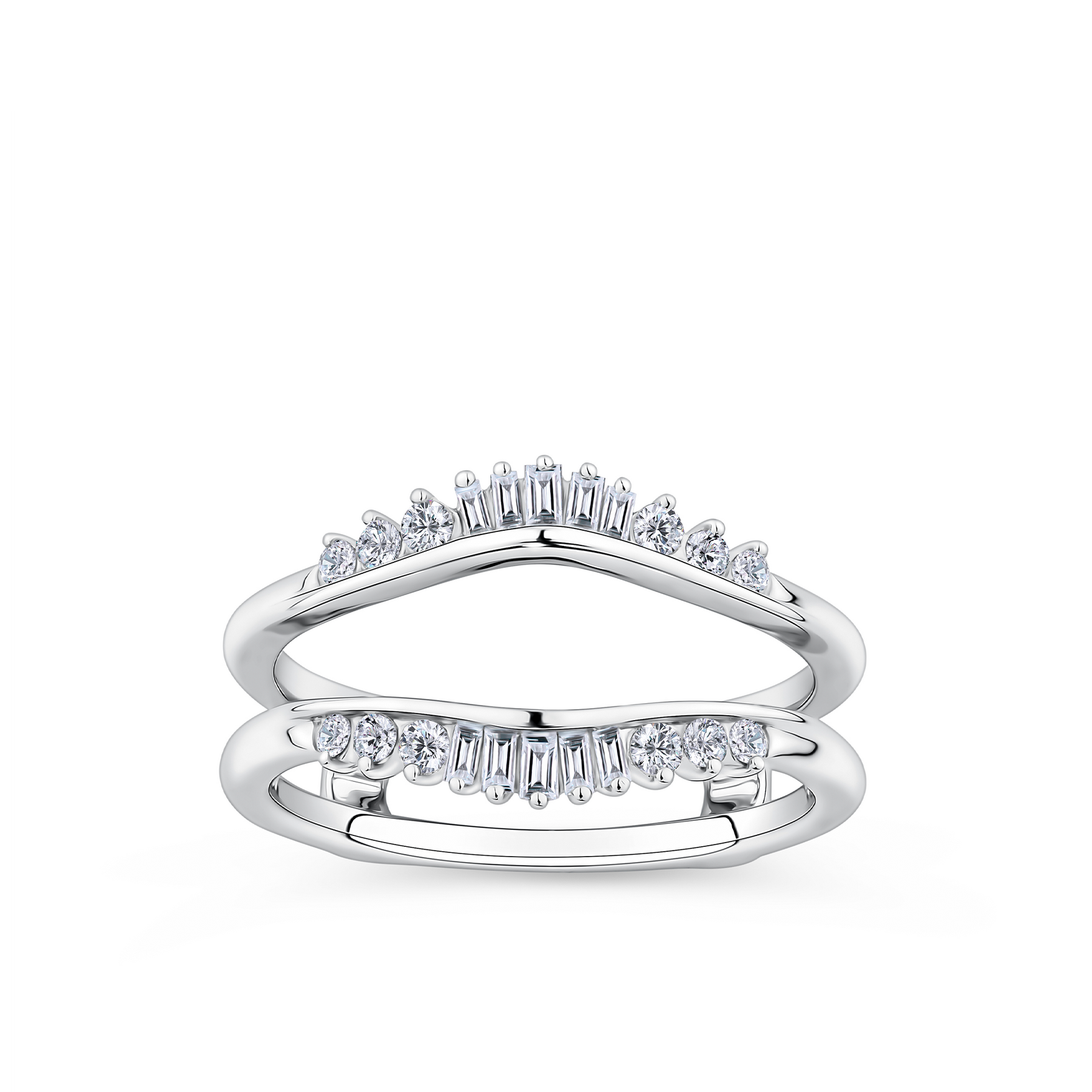 Diamond Ring in 9ct White Gold