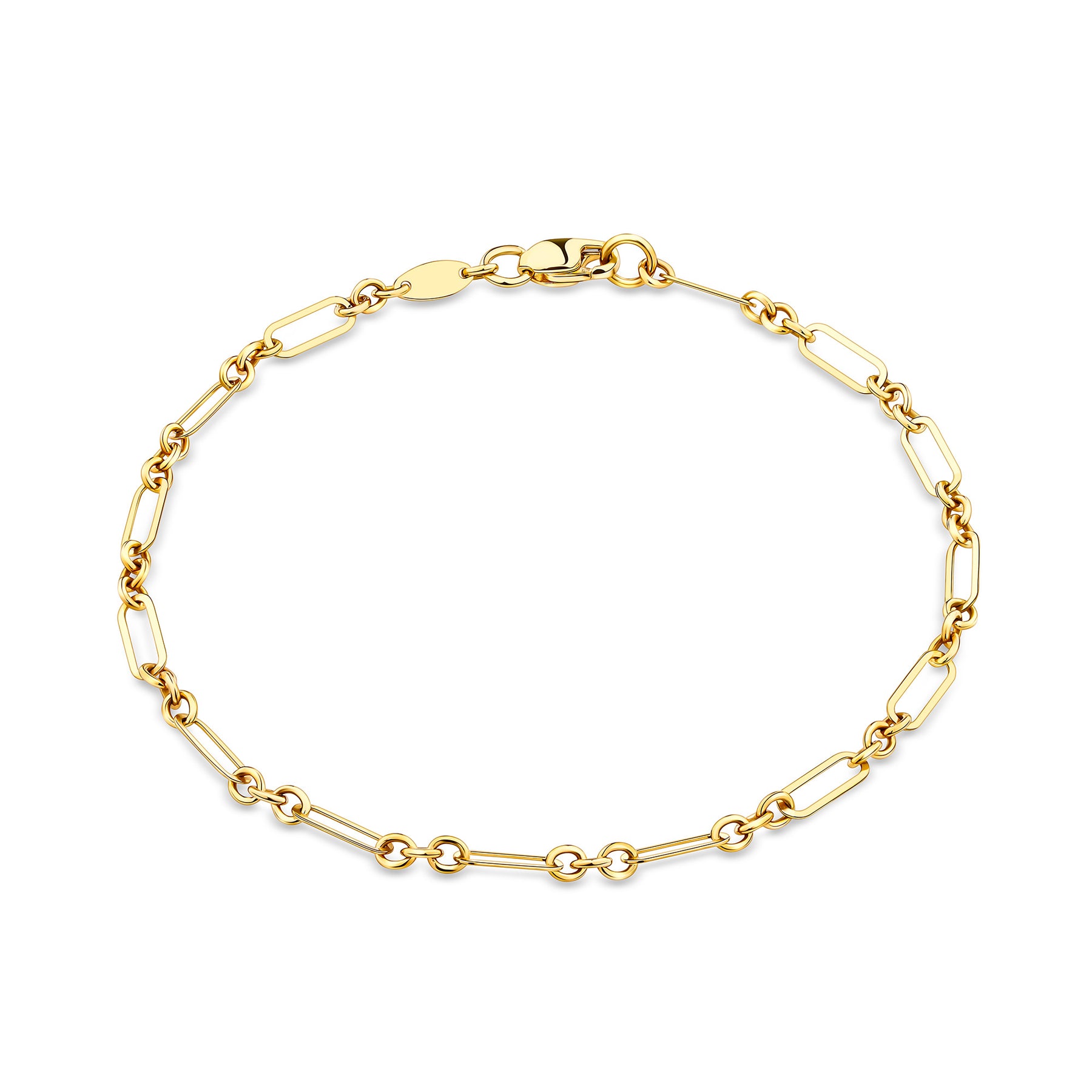 Curb Link Bracelet in 9ct Yellow Gold