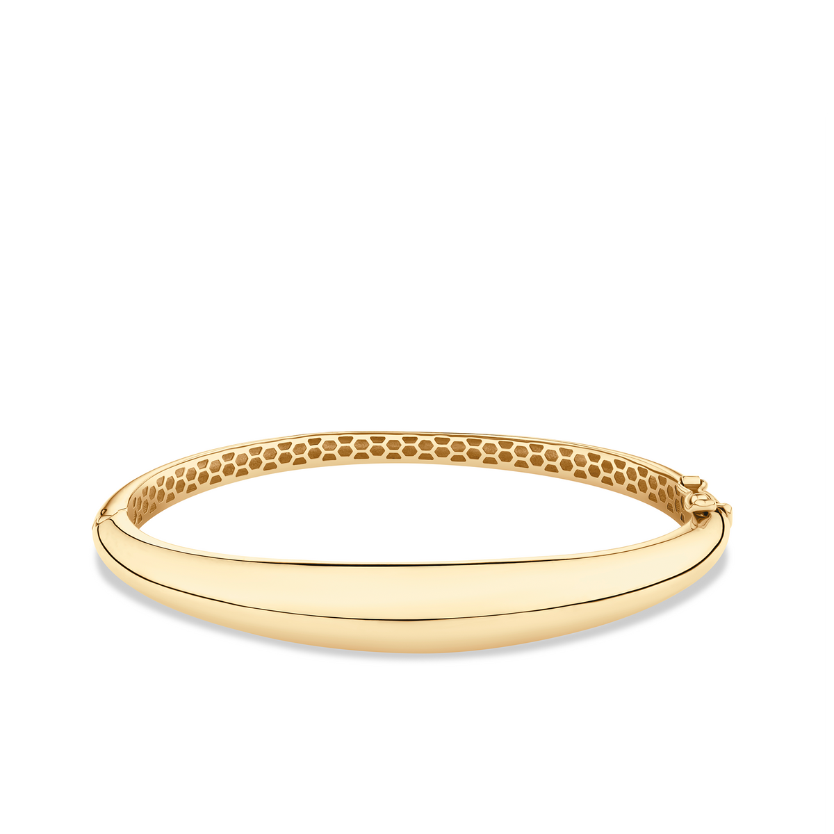 Graduated Hollow Bangle in 9ct Yellow Gold