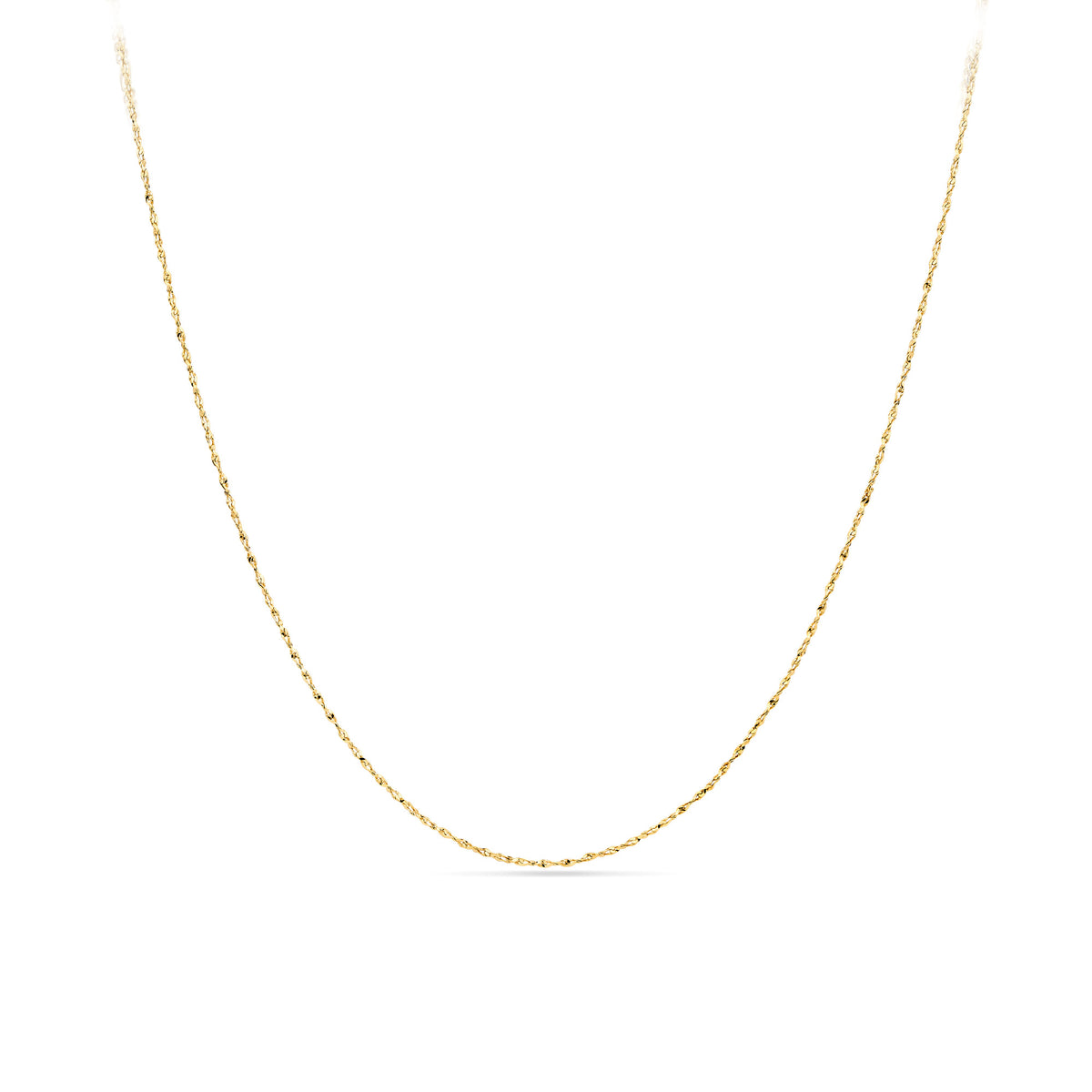 Twist Chain in 9ct Yellow Gold