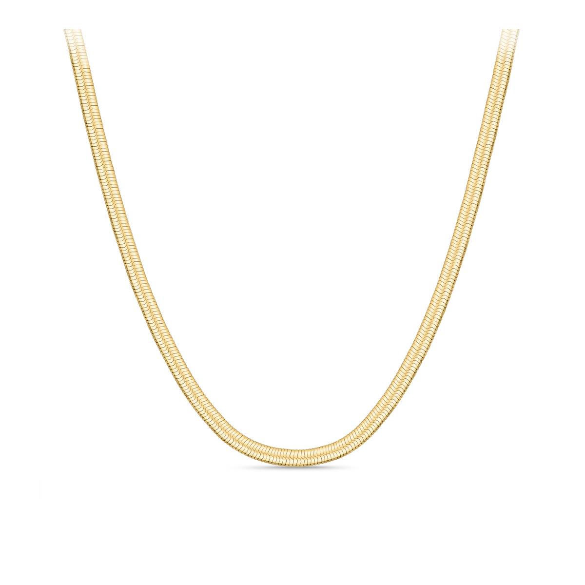 Herringbone Chain in 9ct Yellow Gold