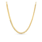 Solid Curb Link Chain in 9ct Yellow Gold