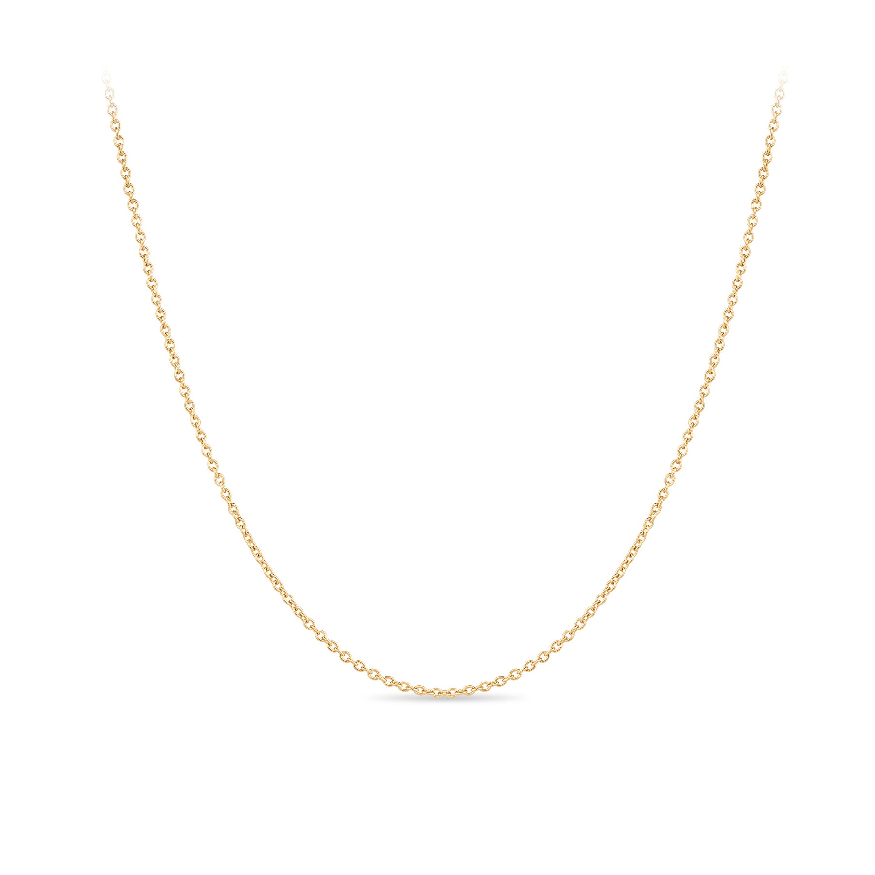 40cm Cable Link Chain in 9ct Yellow Gold