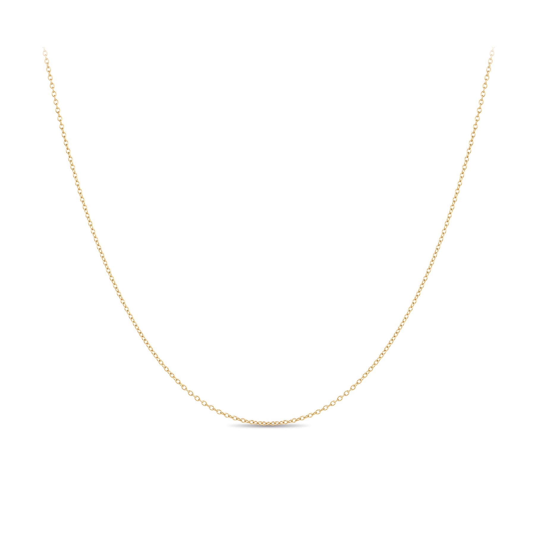 45cm Cable Link Chain in 9ct Yellow Gold