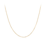 45cm Cable Link Chain in 9ct Yellow Gold