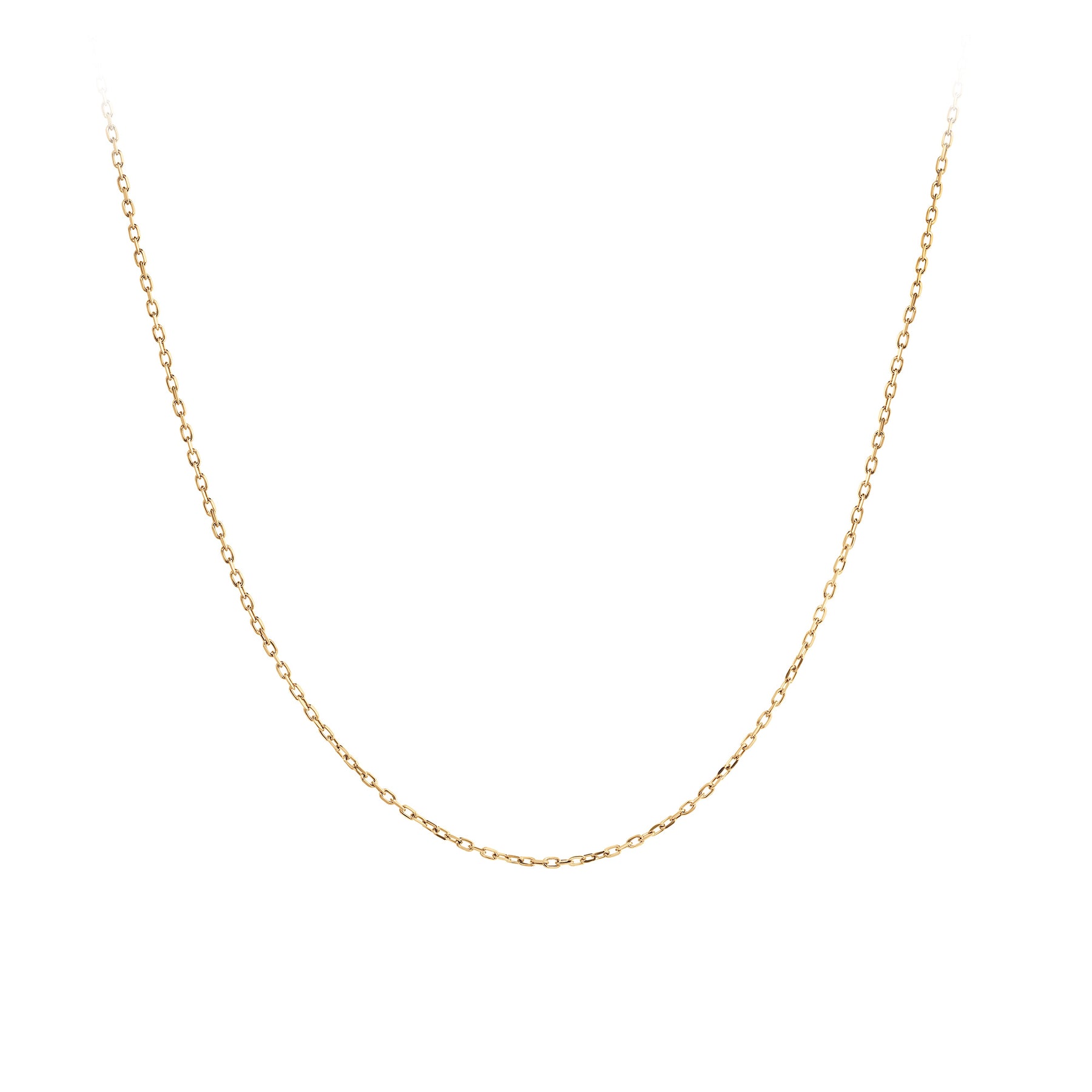 45cm Cable Link Chain in 9ct Yellow Gold