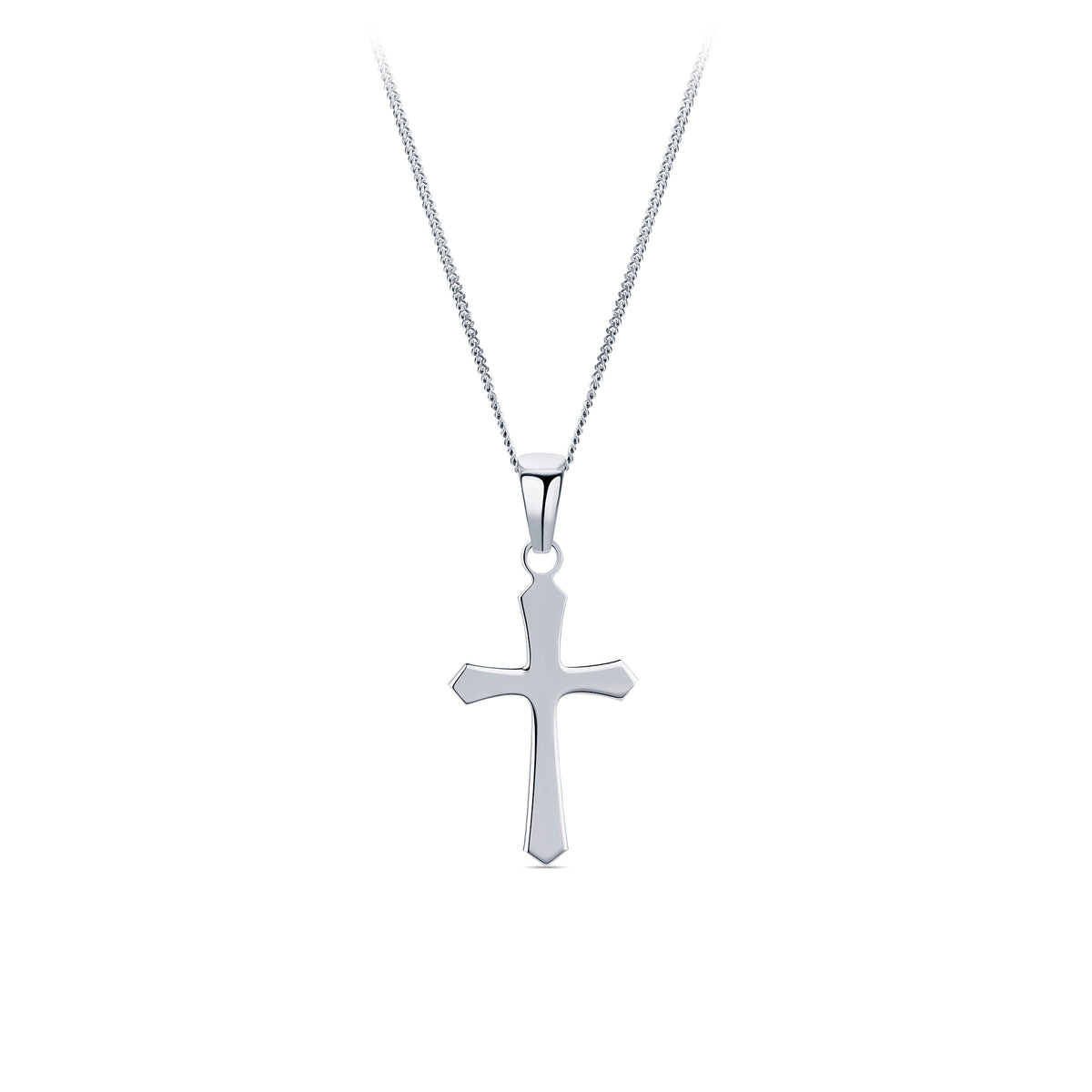 Cross Pendant in Sterling Silver