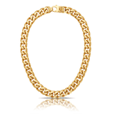 55cm Curb Chain in 9ct Yellow Gold - Wallace Bishop