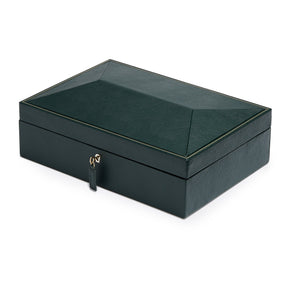 Wolf British Racing Green 8 Pc Watch Box