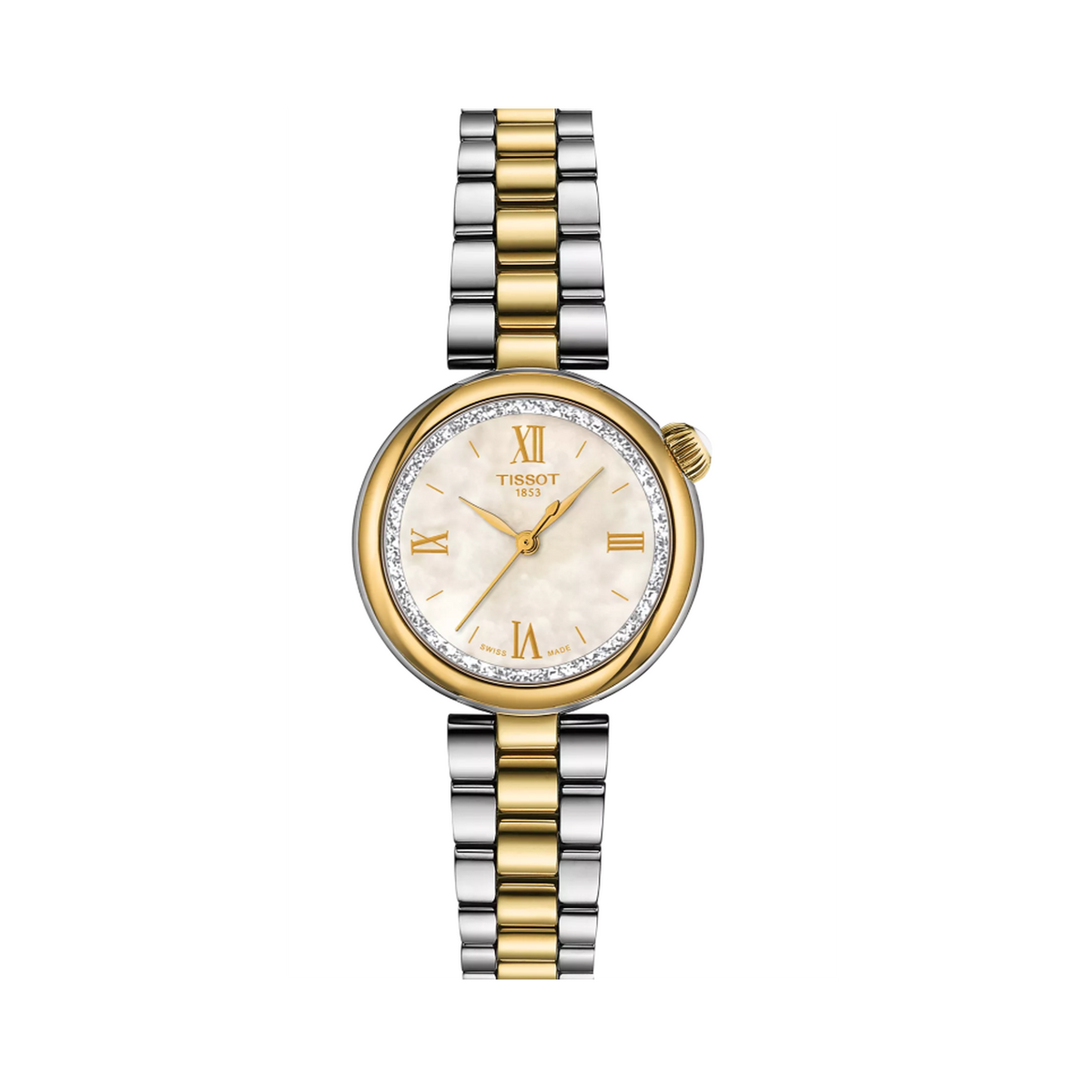 Tissot Women's Stainless Steel & Yellow IP Quartz Watch T152.010.22.118.01