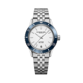 Raymond Weil Freelancer Women's 36mm White Automatic Watch 2755-ST3-30001