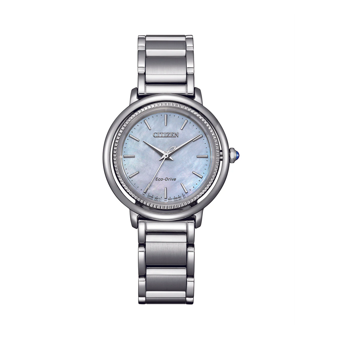 Citizen L Collection Women's 31mm Mother of Pearl Eco Drive Watch EM1100-84D