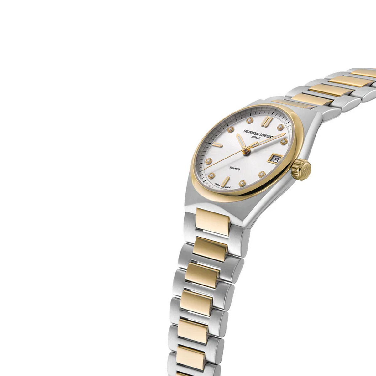 Frederique Constant Highlife Women's 31mm Quartz Stainless Steel & Yellow IP Watch FC-240VD2NH3B