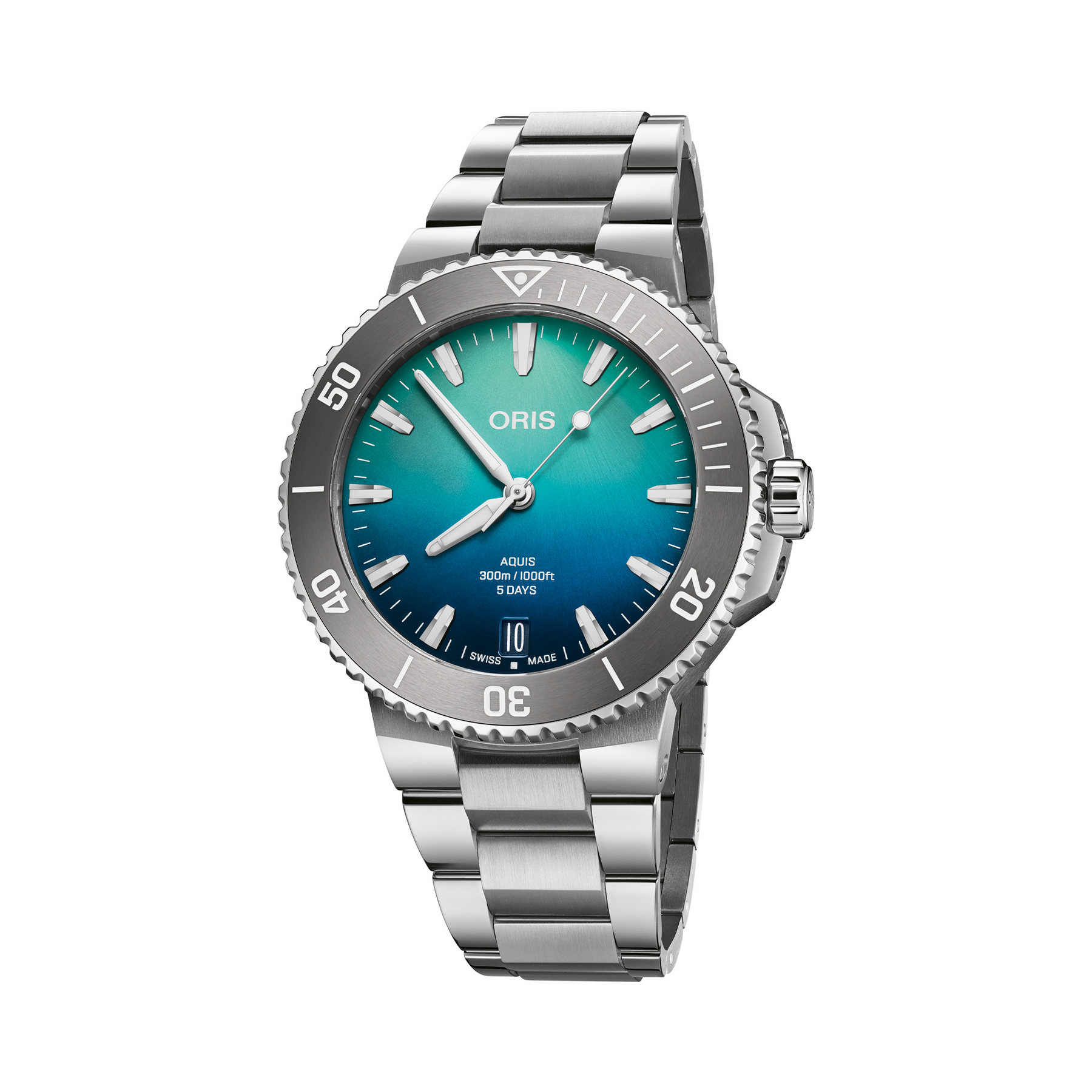 Oris 'Great Barrier Reef Limited Edition IV' Aquis 43.50mm Cal.400 Automatic Watch 400 7790 4185-SET