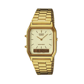 Casio Vintage Stainless Steel Quartz Watch AQ230GA-9DS