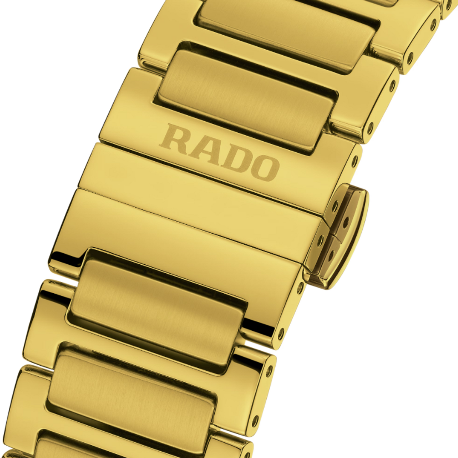 Rado Original Men's 38mm Ceramic & Yellow PVD Automatic Watch R12 161 733