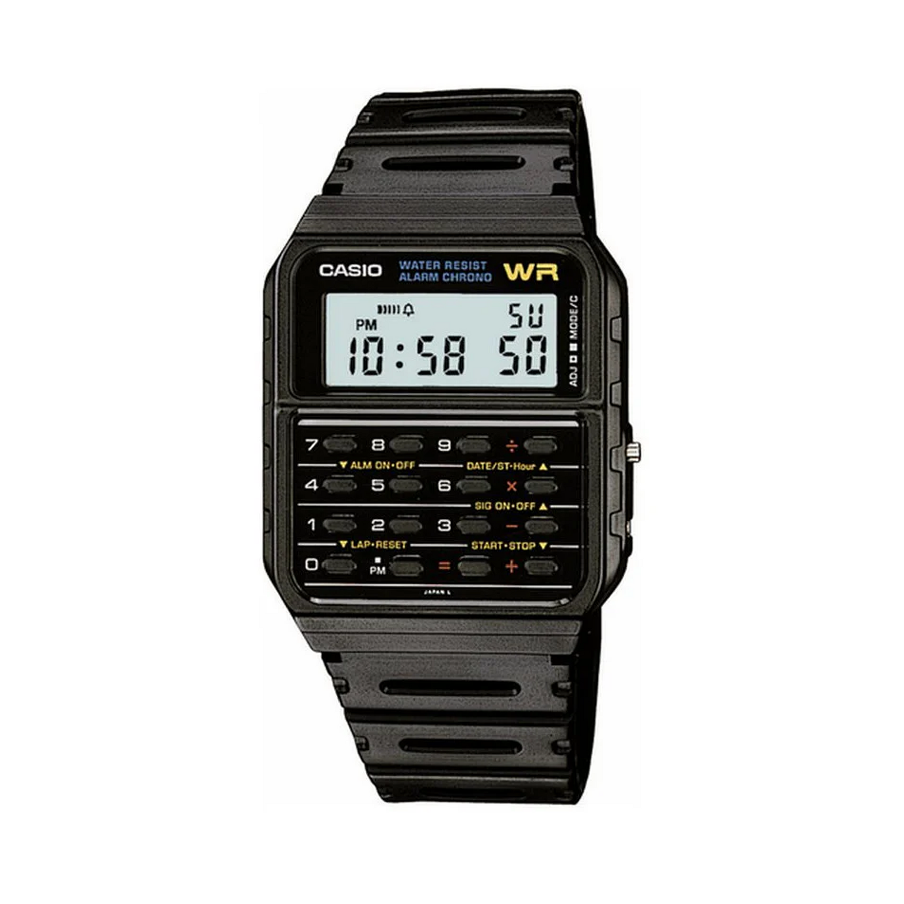 Casio Vintage Resin Quartz Watch CA53W-1